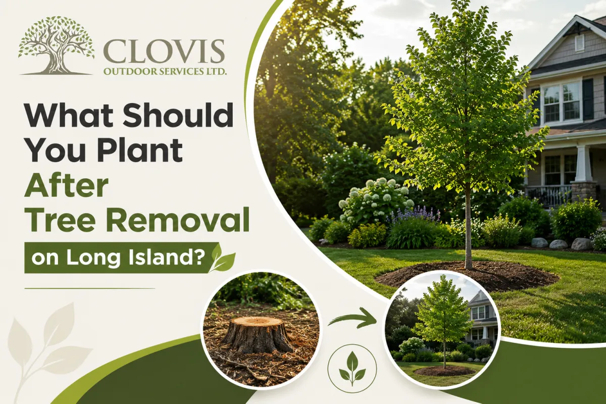 What Should You Plant After Tree Removal on Long Island?