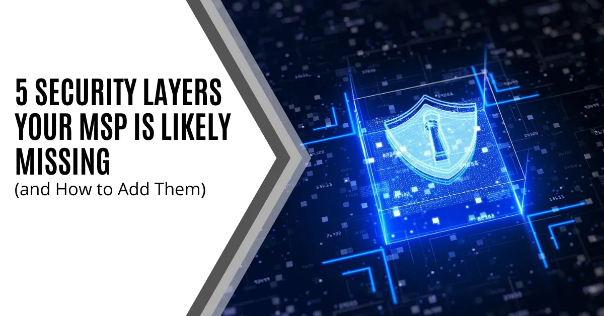 They added tools over time to solve immediate problems, a new threat here, a client request there.