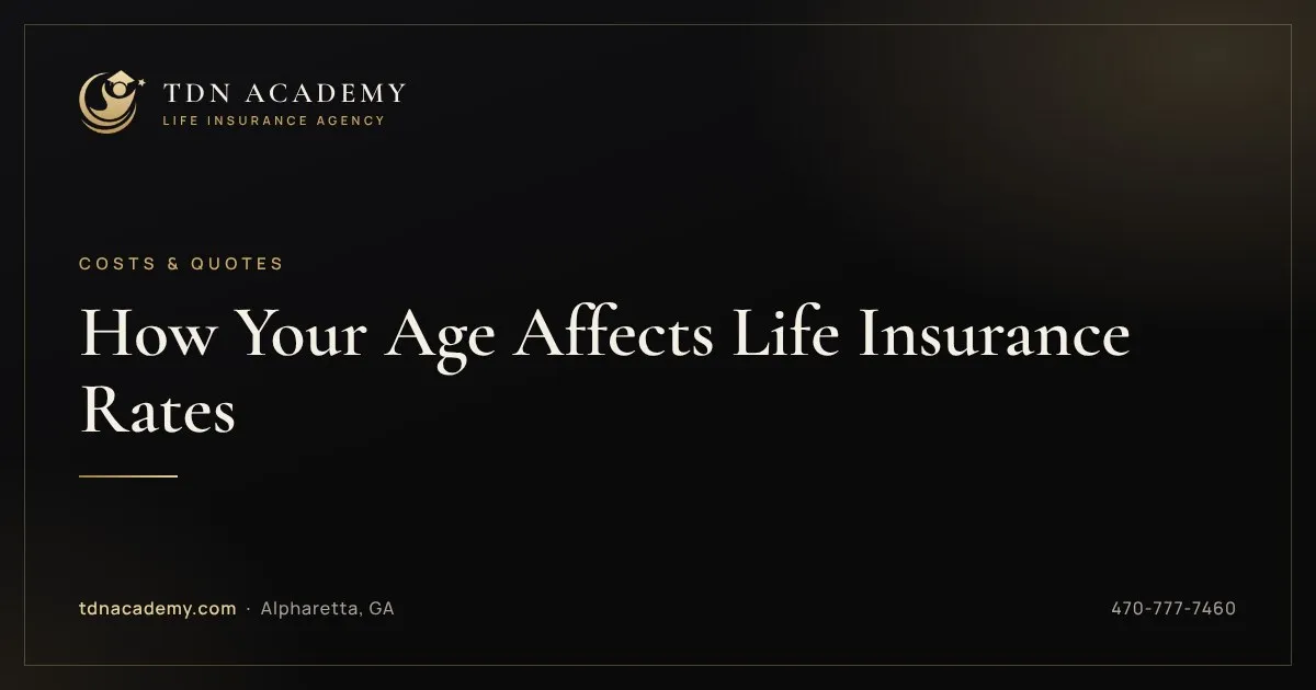 How Your Age Affects Life Insurance Rates