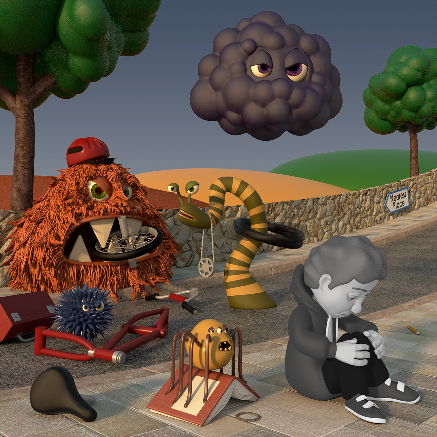 flight of birds