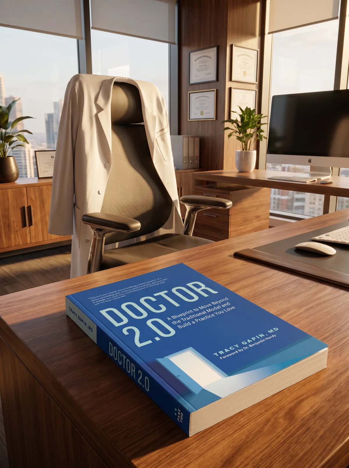 The Sustainable Physician Book Mockup