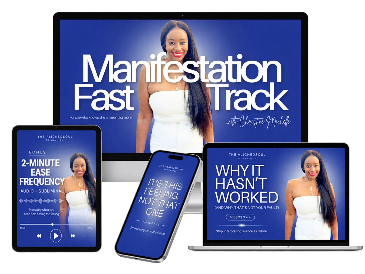 Manifestation Fast Track bundle on desktop and mobile devices