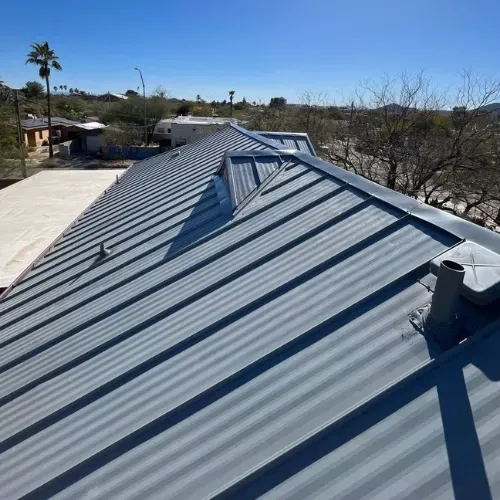 camp verde standing seam metal roofing