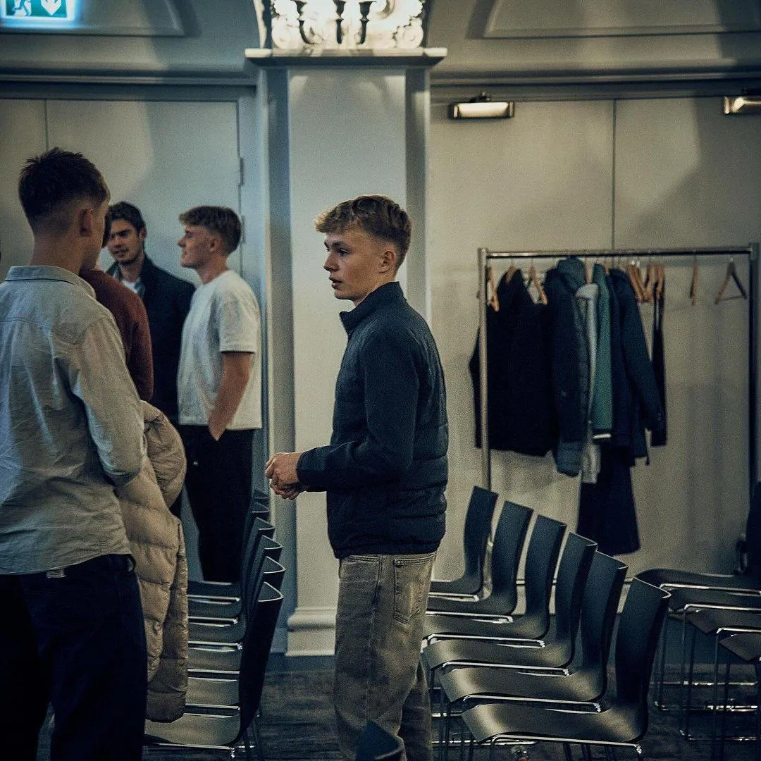 Niko Blond. Young 16-year old entrepreneur from Denmark