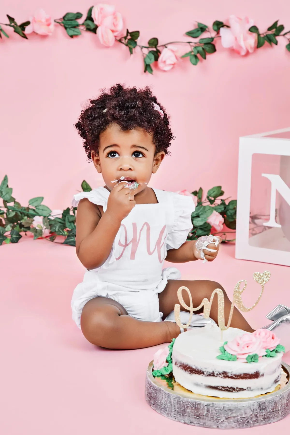 Birthday session of one year old