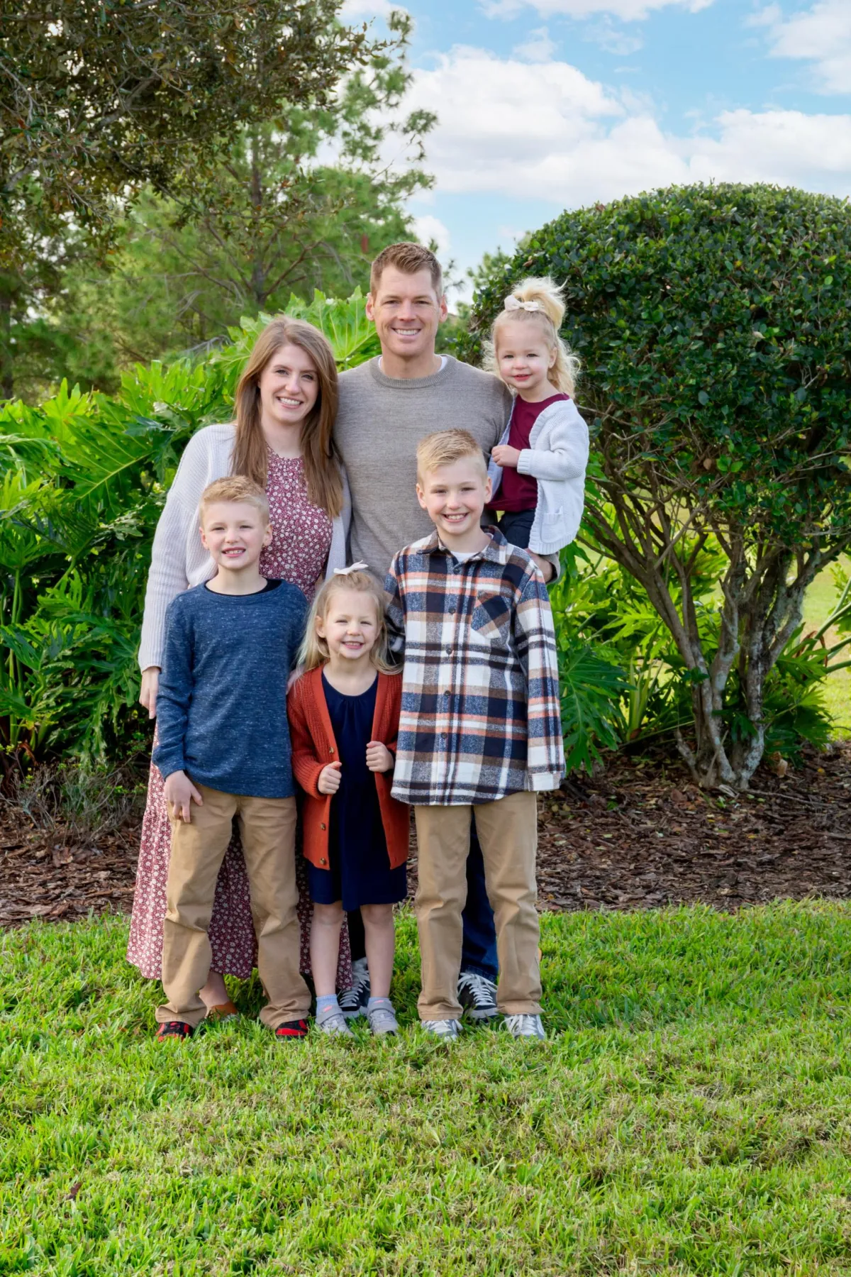 Family captured a session with bright smiles Champion Resort