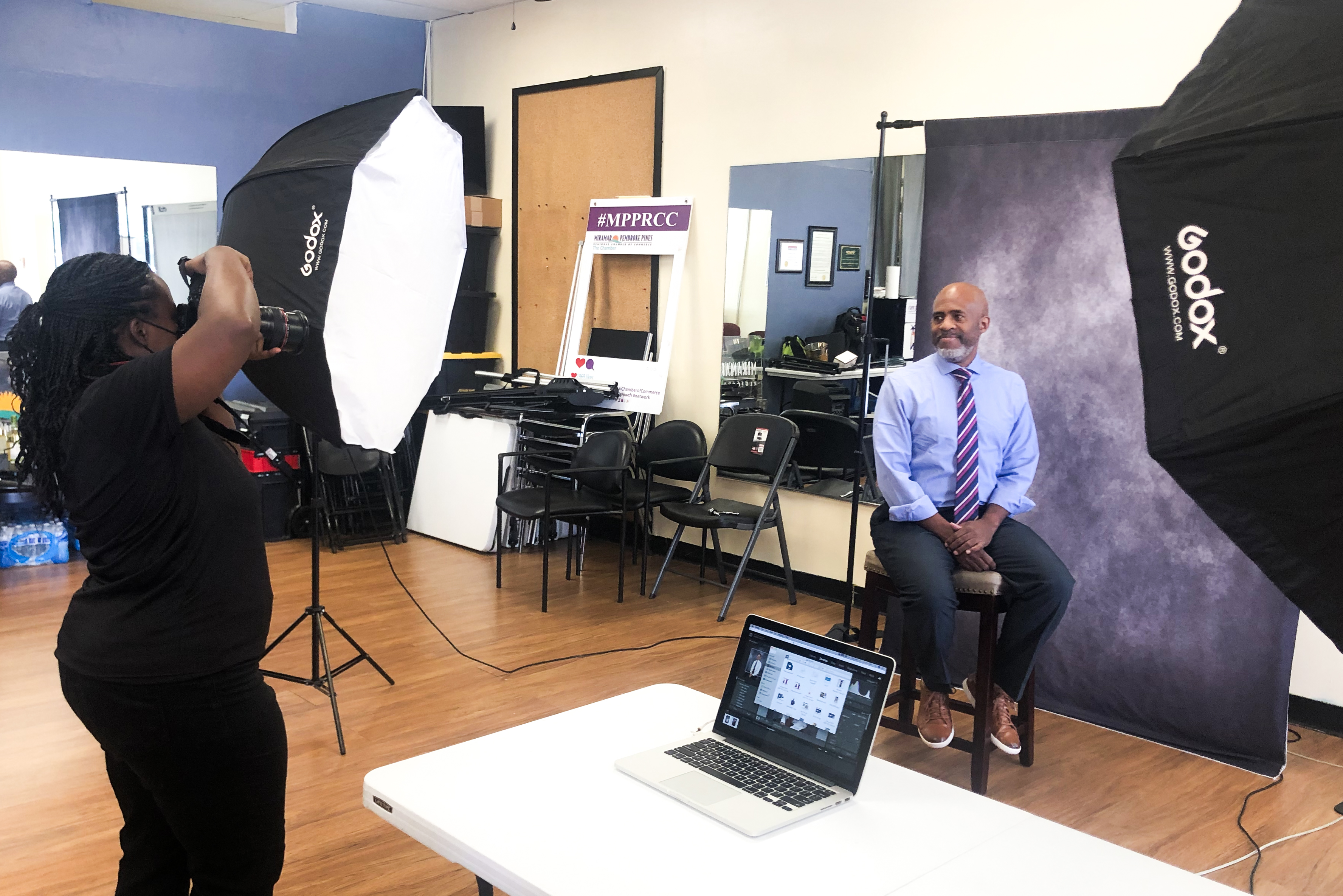Groom emotion during wedding ceremony in Orlando