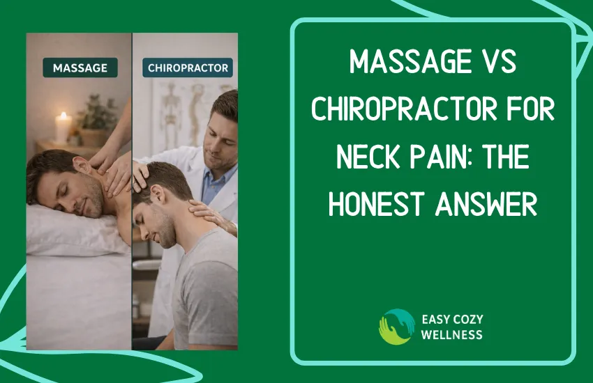 Massage vs Chiropractor for Neck Pain: The Honest Answer
