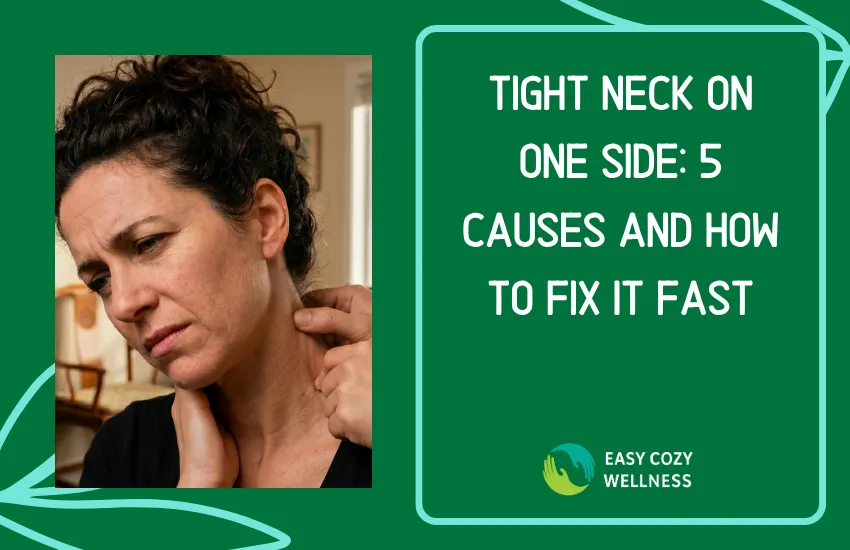 one-sided neck tension massage acupressure relief Nanaimo