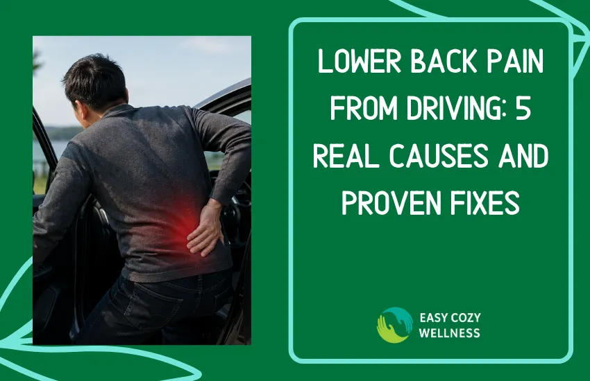 Lower Back Pain From Driving: 5 Real Causes and Proven Fixes