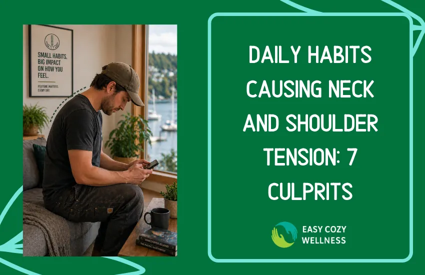 Daily Habits Causing Neck and Shoulder Tension: 7 Culprits