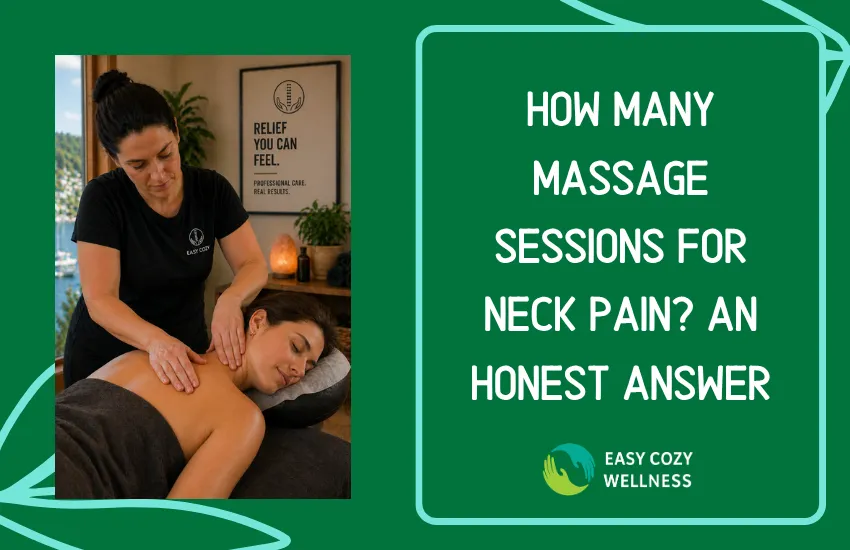 how many massage sessions for neck pain realistic timeline Nanaimo