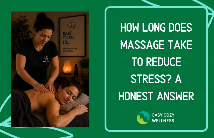 how long does massage take to reduce stress timeline research Nanaimo