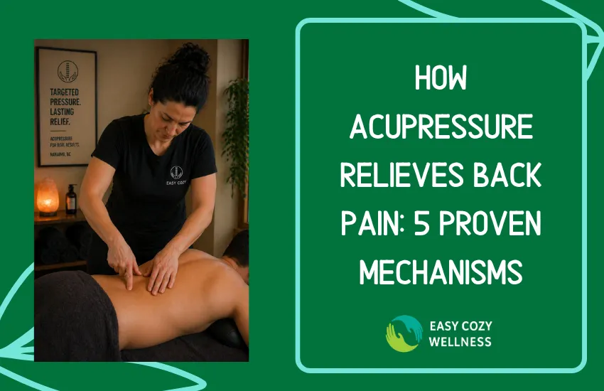 how acupressure relieves back pain points treatment Nanaimo