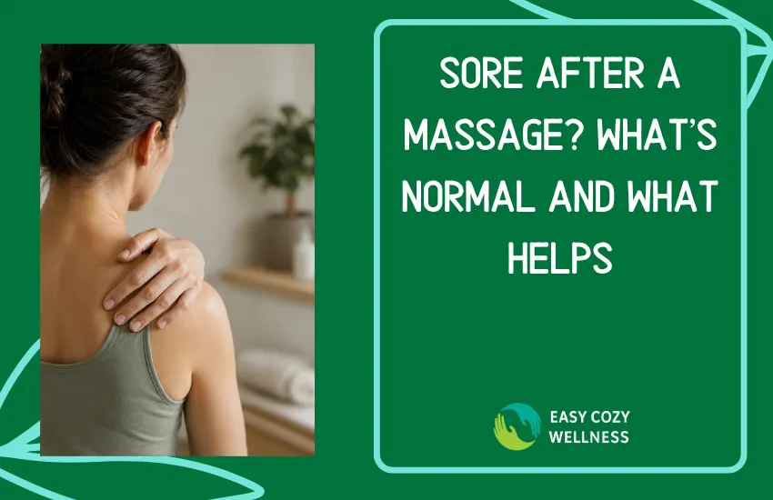 Sore After a Massage? What's Normal and What Helps
