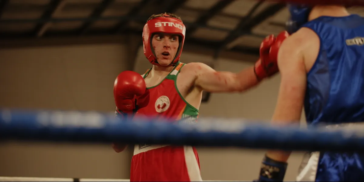 CounterPunch participant in the boxing ring at Battle in the Hills