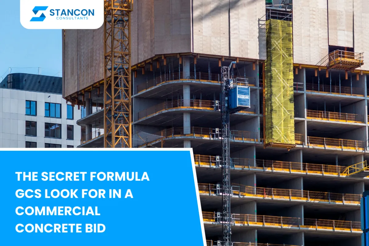 The Secret Formula GCs Look For in a Commercial Concrete Bid