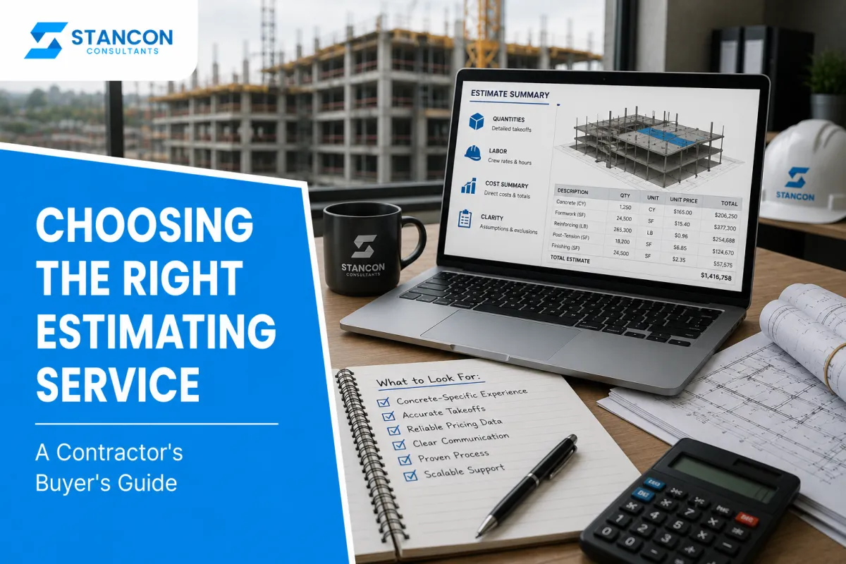 Choosing the Right Estimating Service: A Contractor's Buyer's Guide