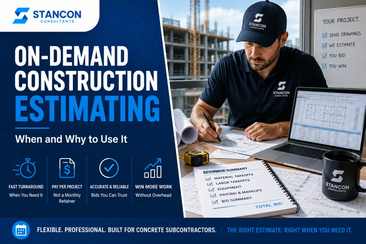 On-Demand Construction Estimating: When and Why to Use It