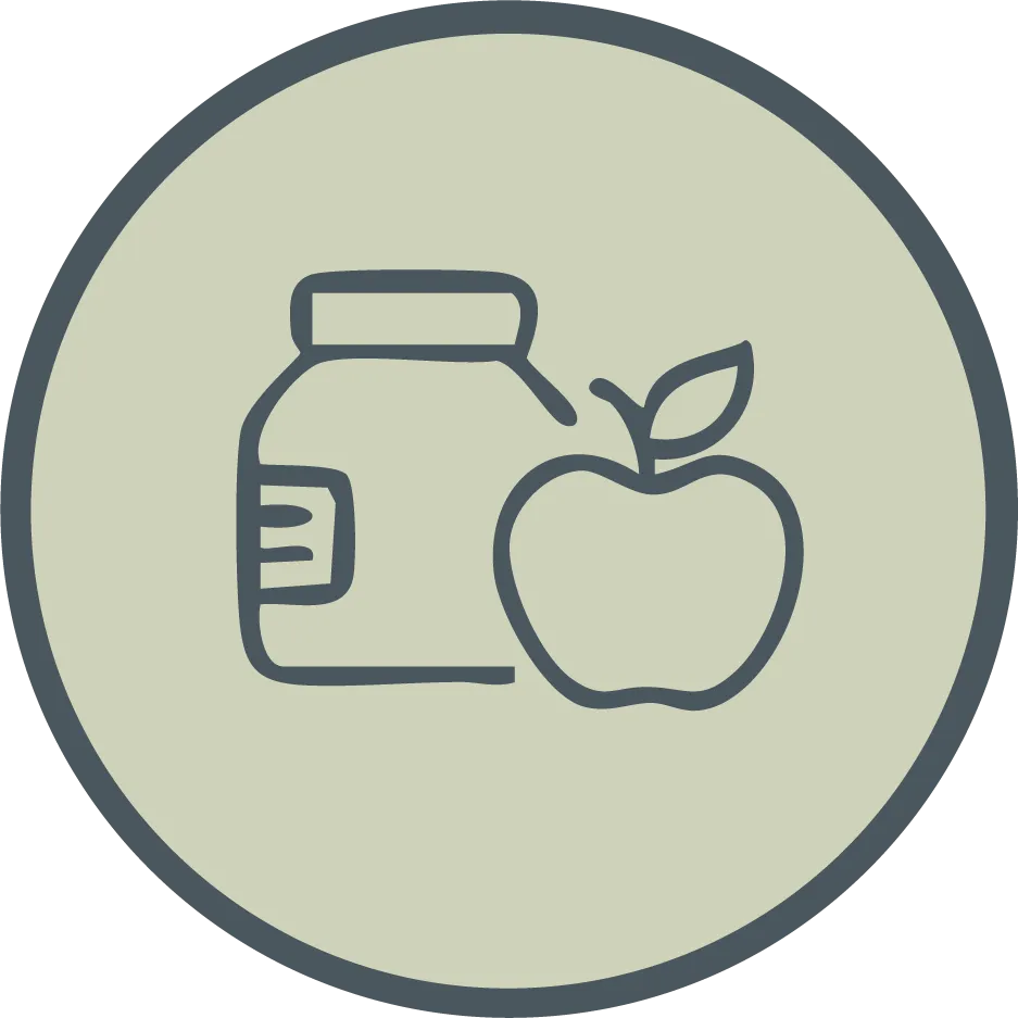 Nutrition icon for longevity by ACTivate life