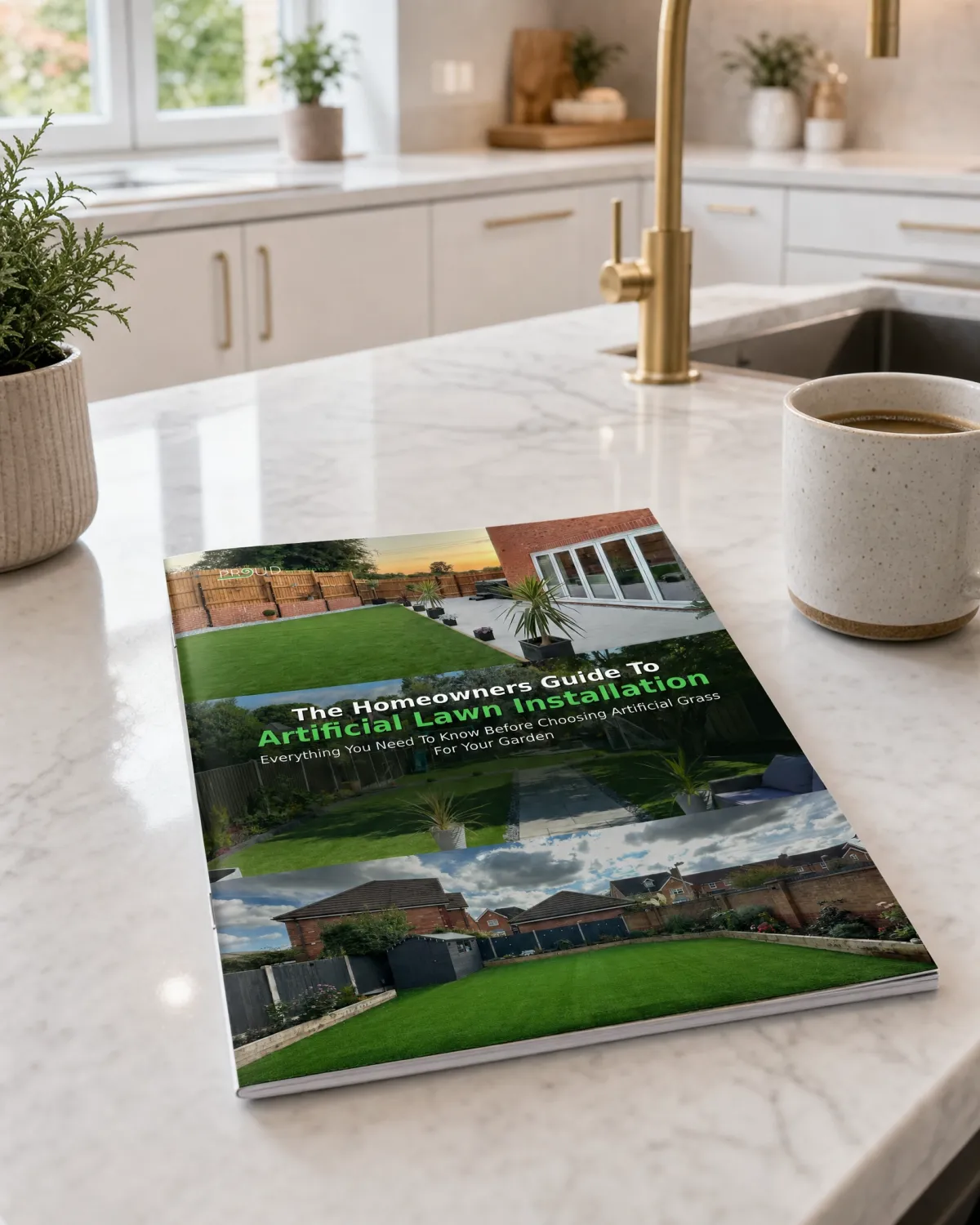 The Little Book of Artificial Grass Ebook Mockup