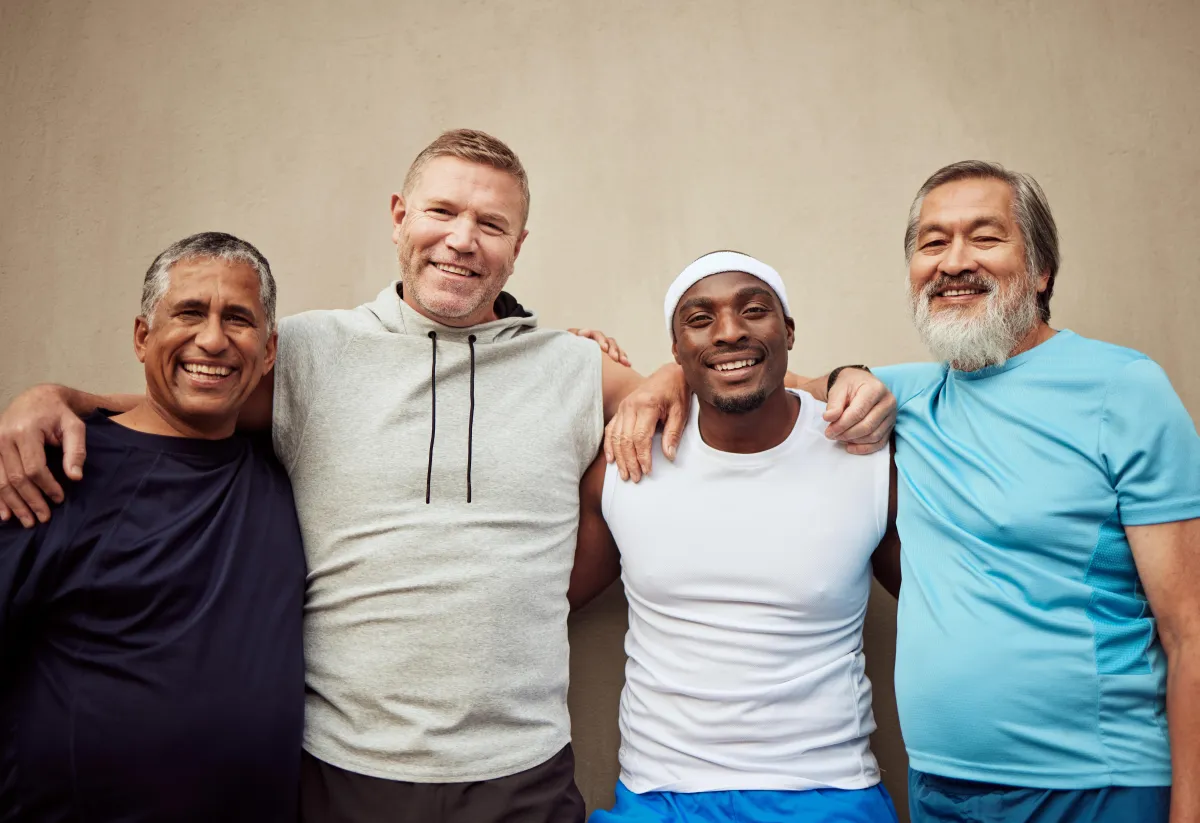 Healthy aging and men's wellness supported by testosterone therapy and custom medication programs