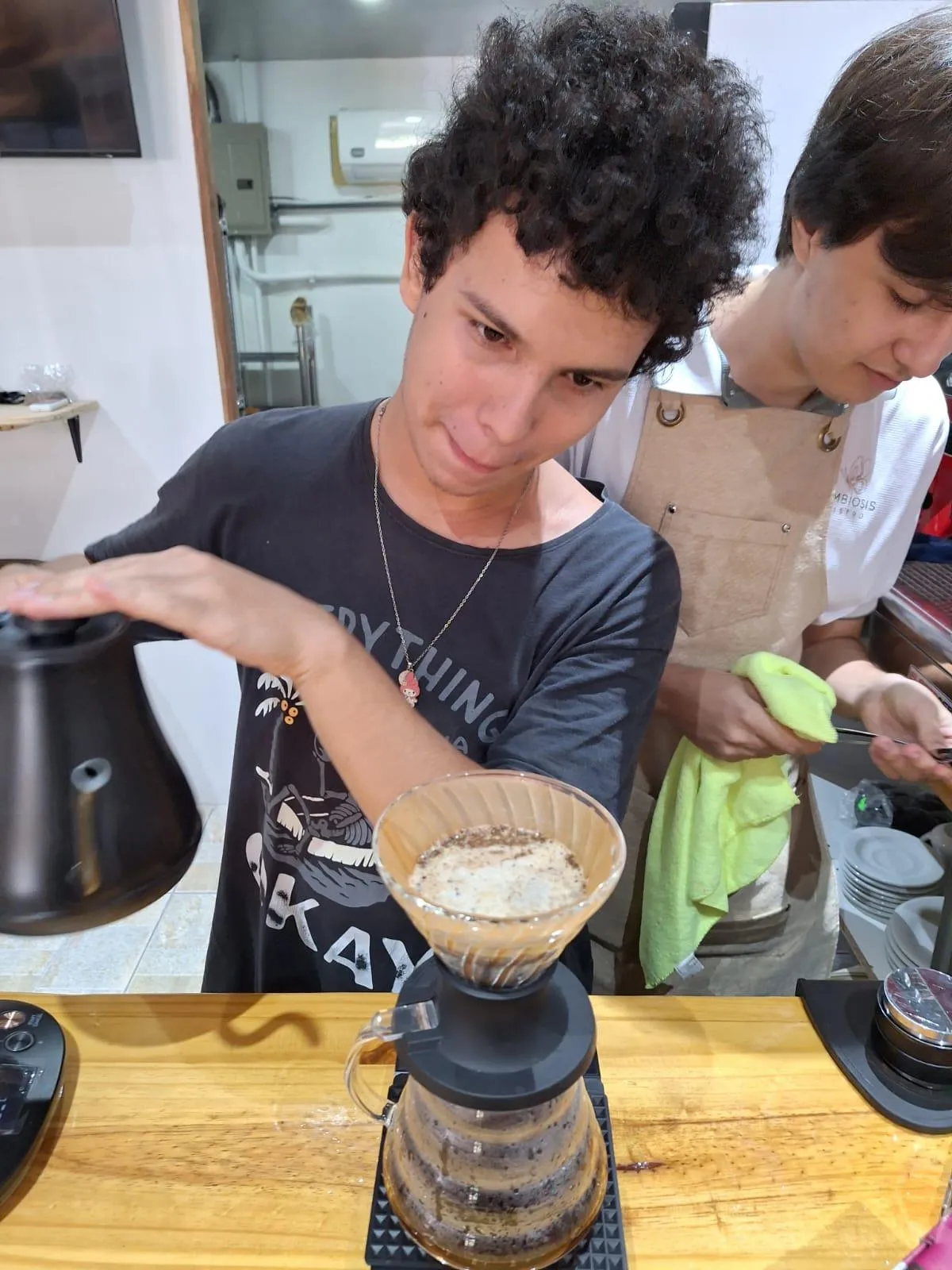 Juan Pablo - Big Fingers Coffee Simbiosis Bistro Menu Coco Costa Rica