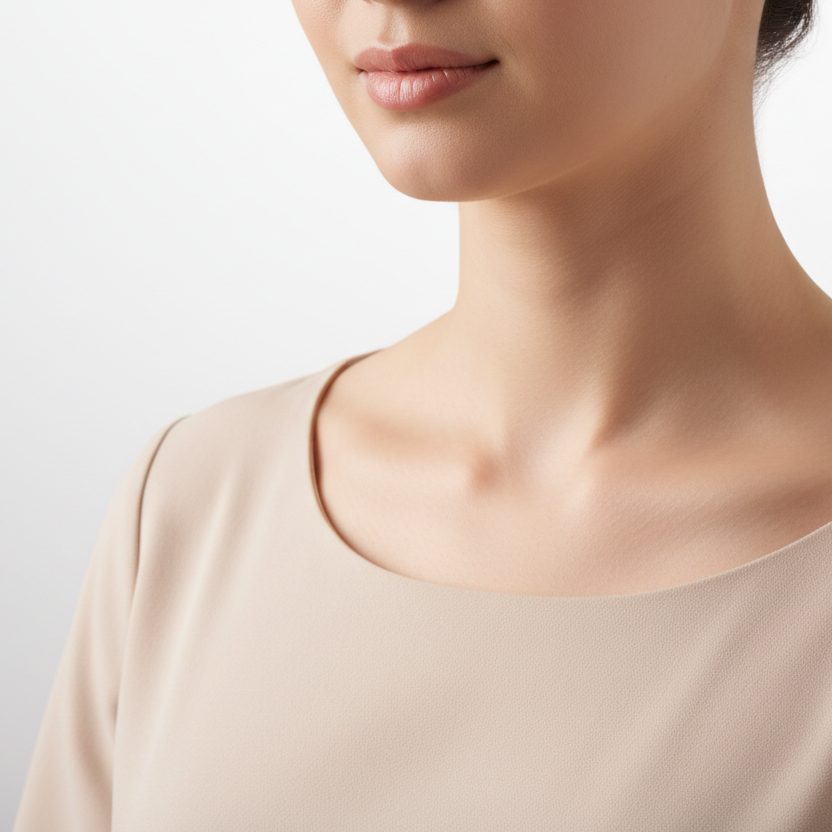 Halsstraffung mit planoplas®, schlaffe Haut am Hals