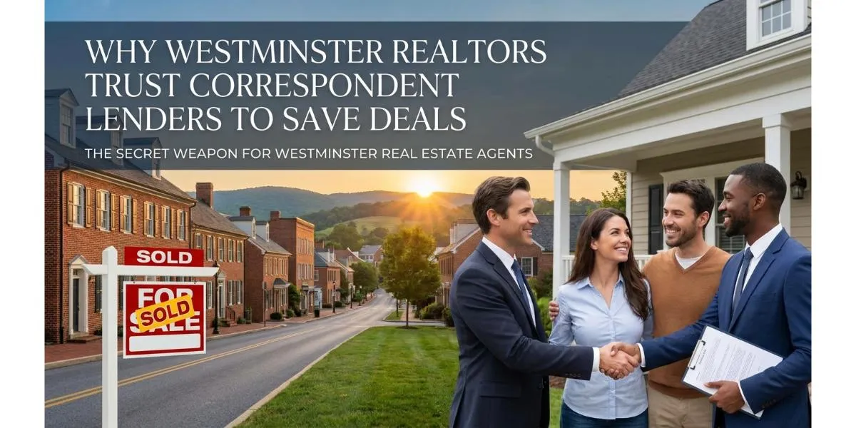 Why Westminster Realtors Trust Correspondent Lenders to Save Deals