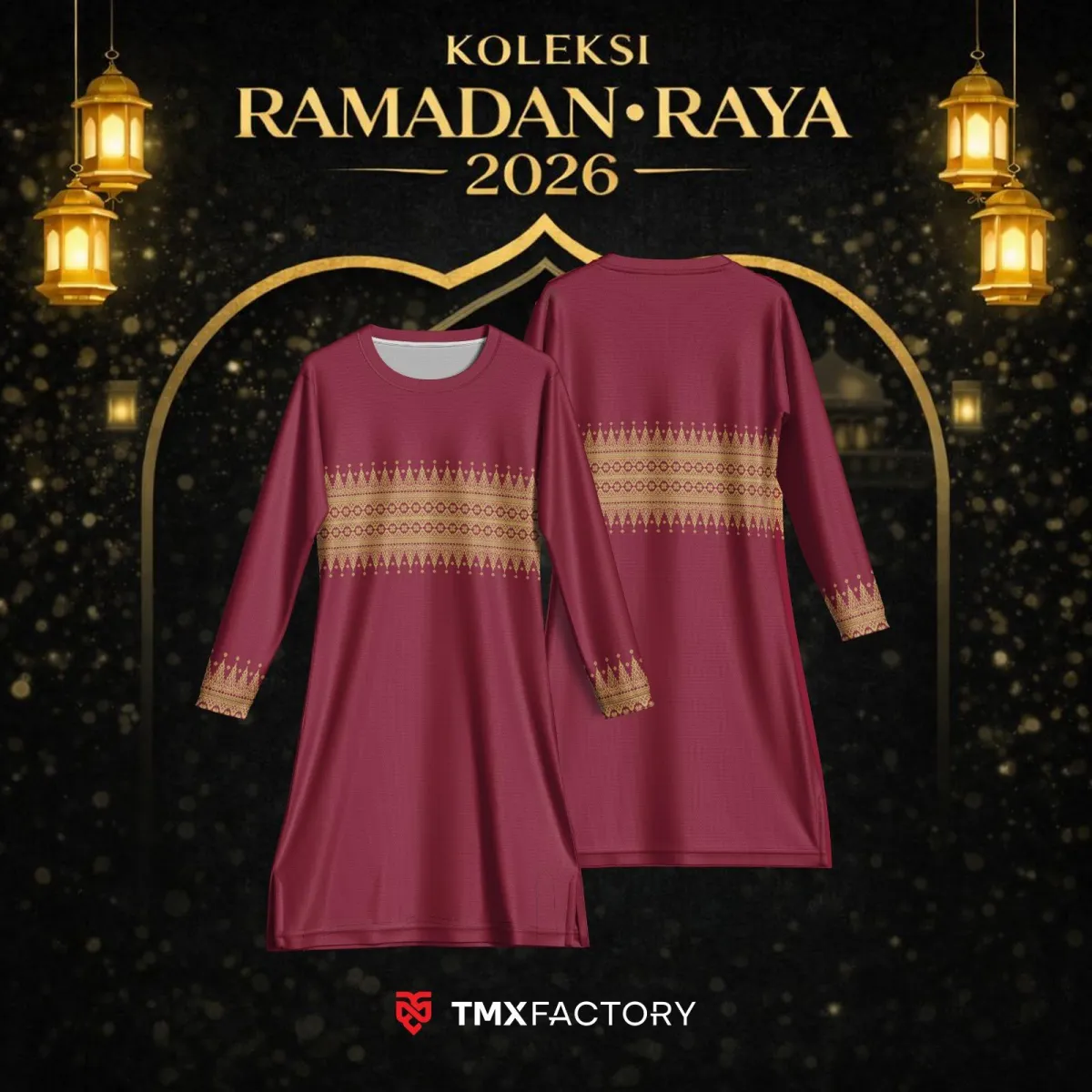 Baju Melayu moden untuk ayah