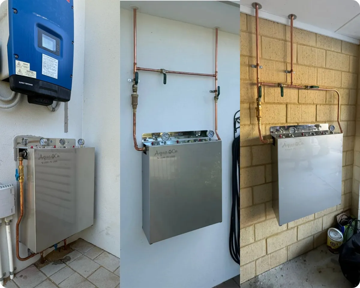 Water filtration services by PlumbWest