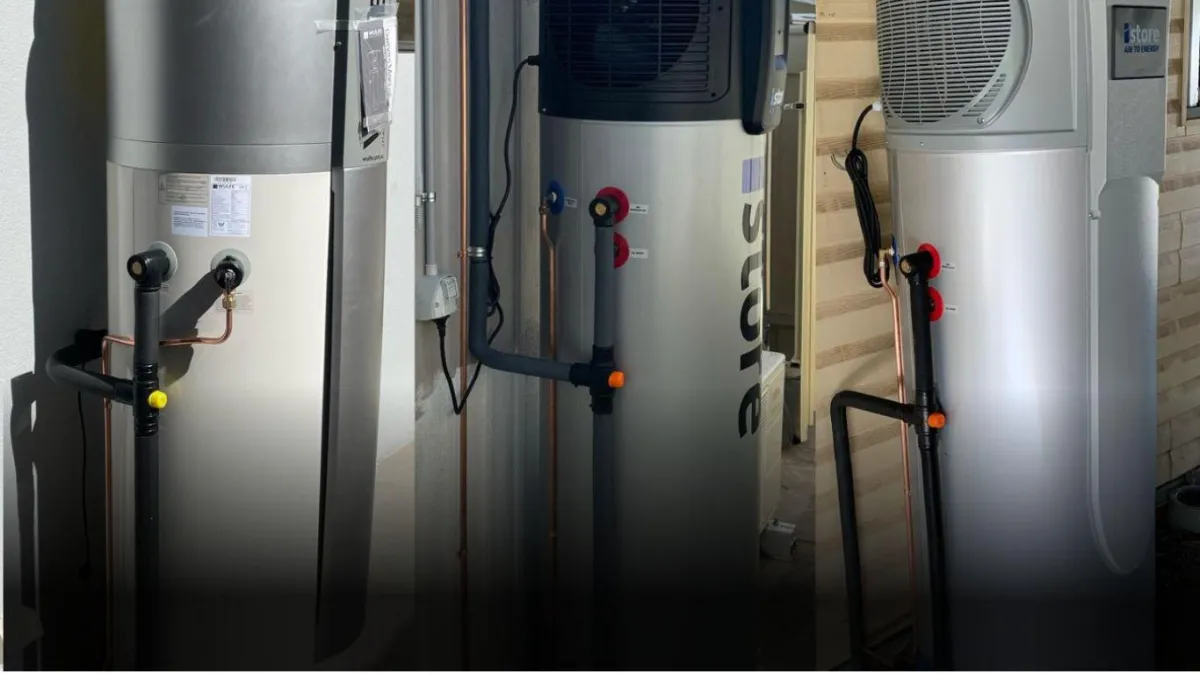 Heat pump mobile