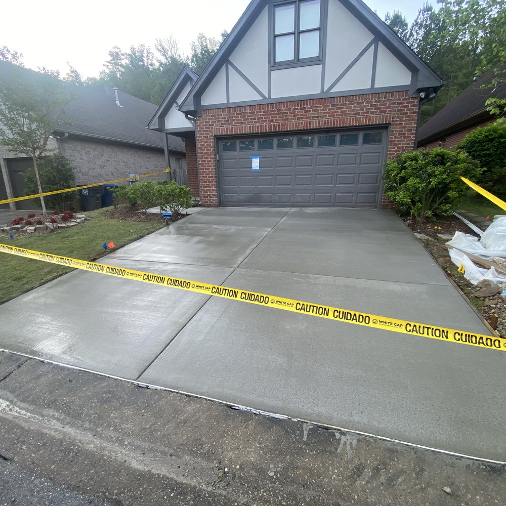 Bessemer Concrete Concrete builds and installs Driveway