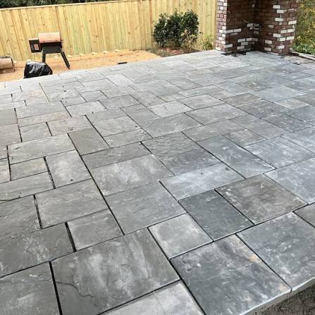 Bessemer Concrete Concrete builds and installs Patio