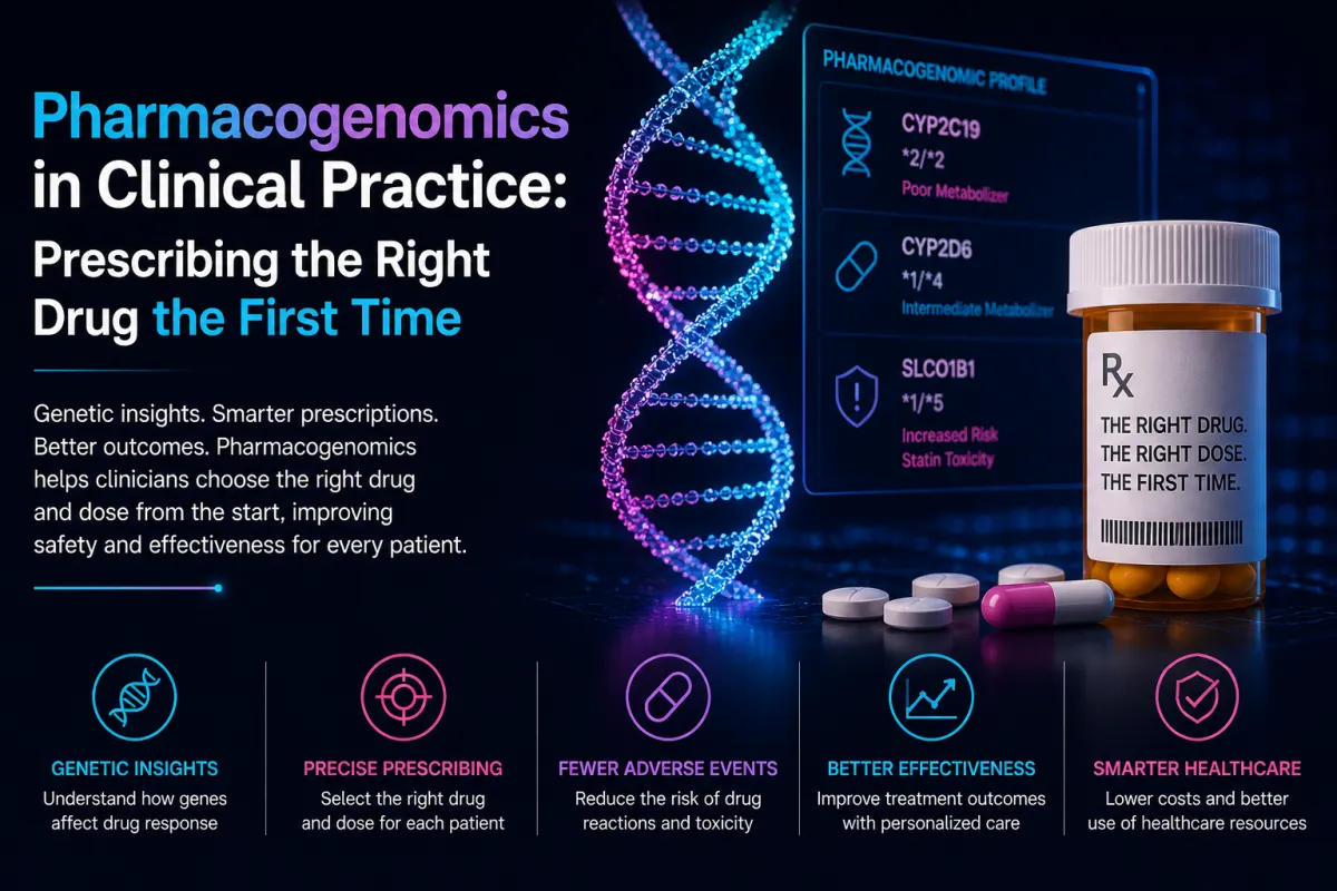 Pharmacogenomics in Clinical Practice: Prescribing the Right Drug the First Time