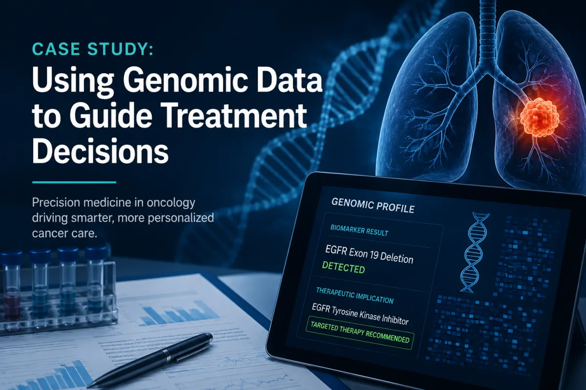 Case Study: Using Genomic Data to Guide Treatment Decisions