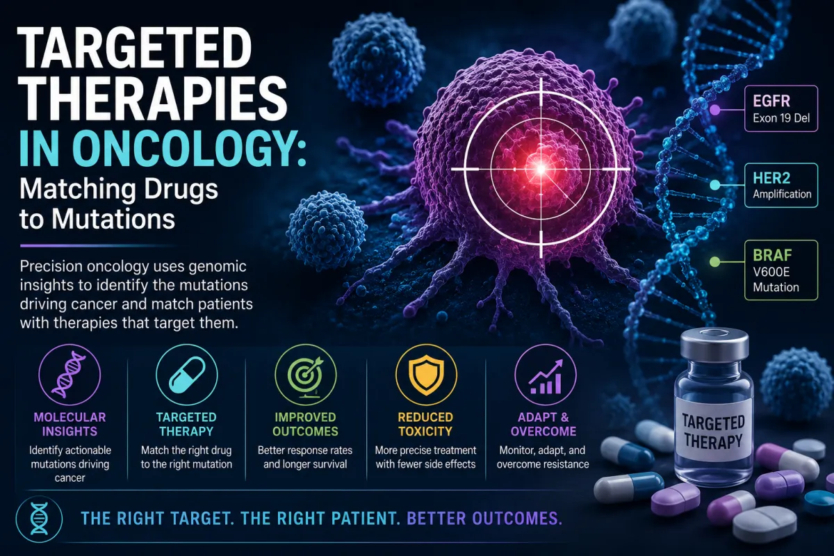 Targeted Therapies in Oncology: Matching Drugs to Mutations