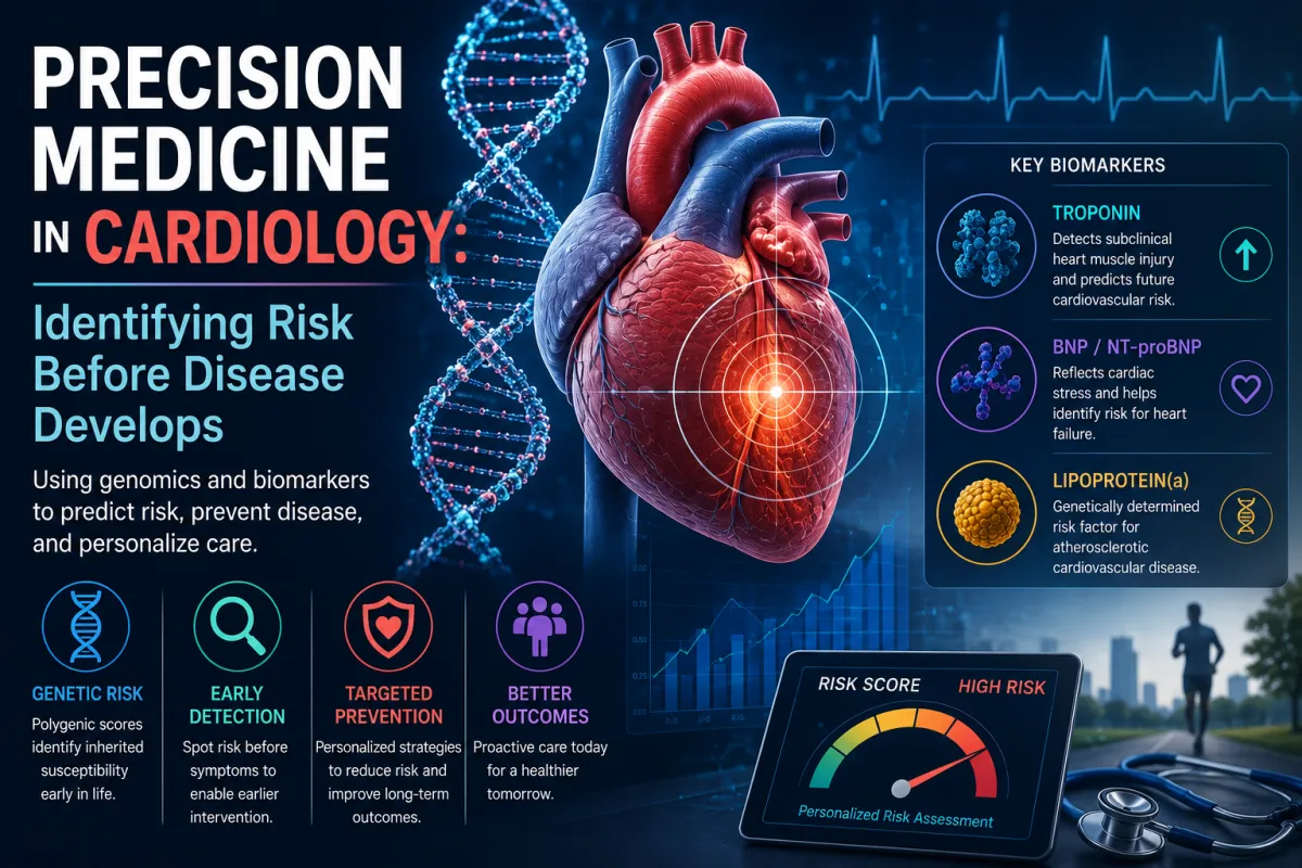 Precision Medicine in Cardiology: Identifying Risk Before Disease Develops