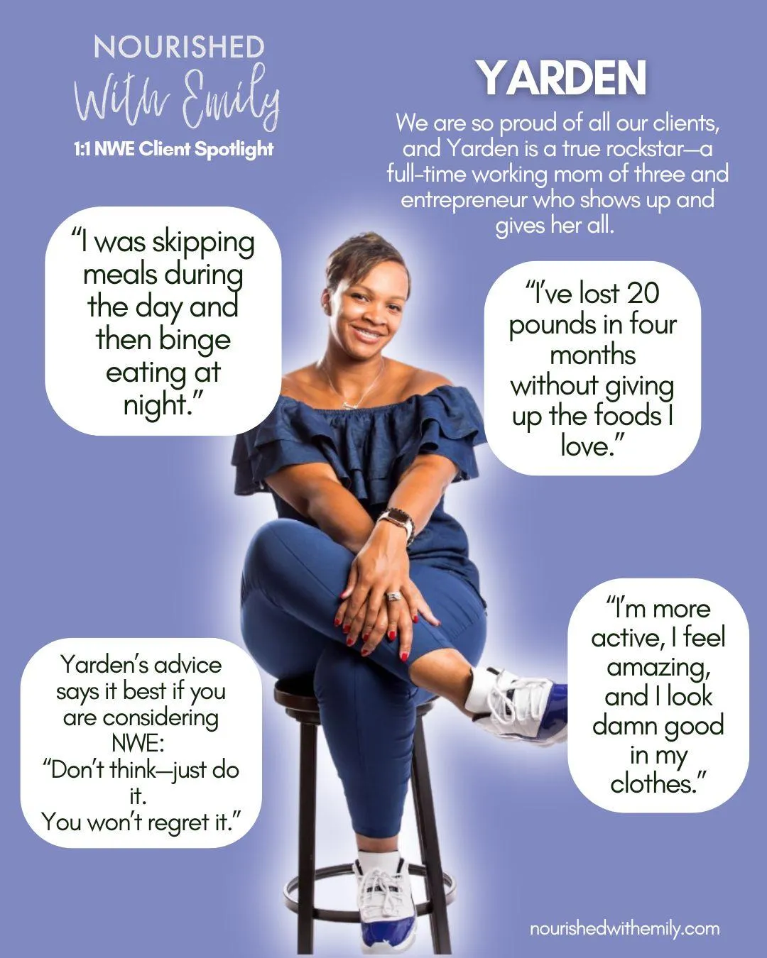 1:1 Client Spotlight: Yarden