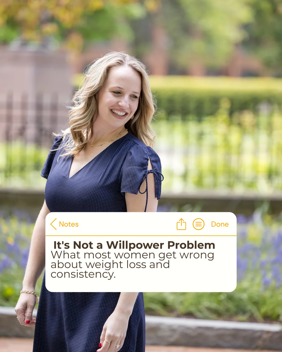 Struggling with weight loss or perimenopause? Learn why willpower isn't the problem and what a Registered Dietitian recommends instead.