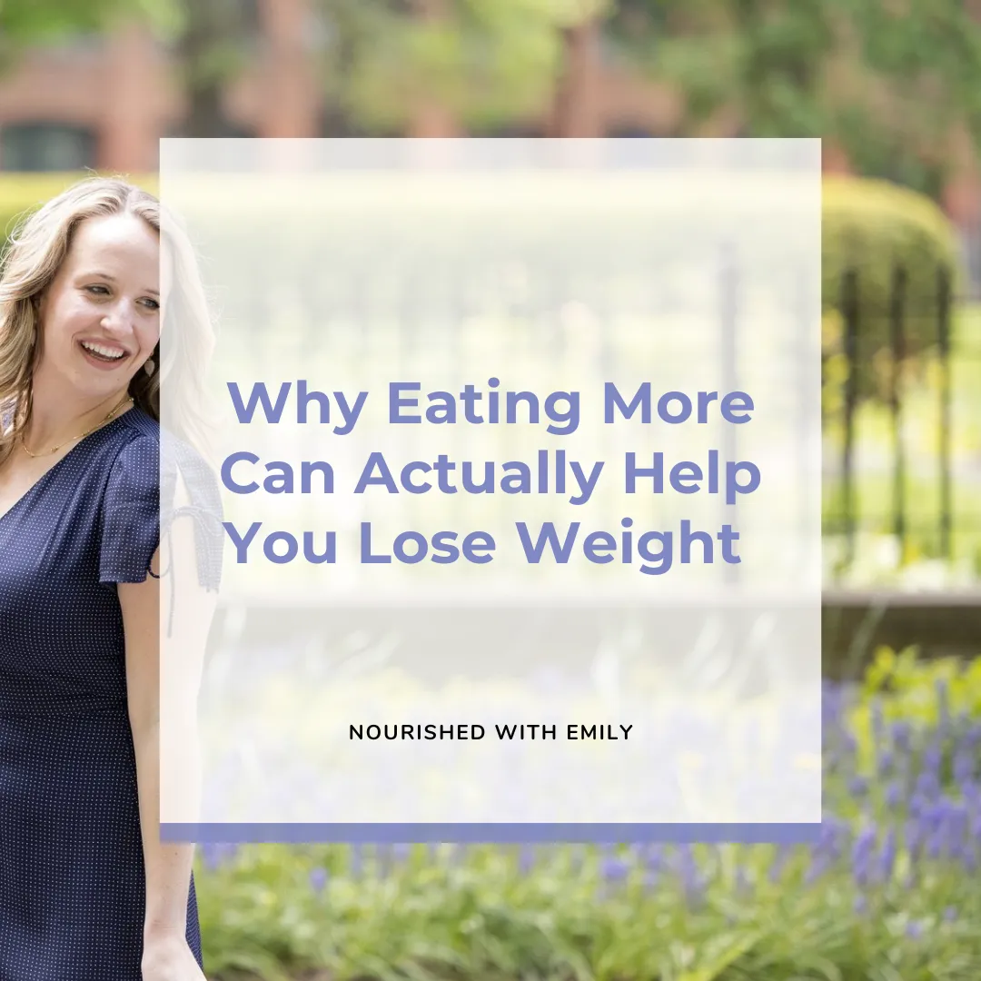 Why Eating More Can Actually Help You Lose Weight