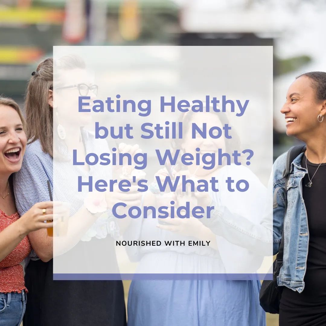 Eating healthy but the scale won't move? Learn how portions, satisfaction, sleep, and routines affect weight loss, and what to do about it.