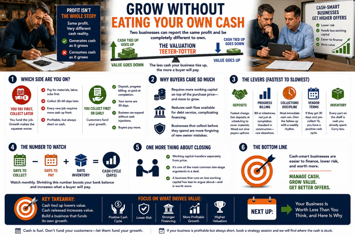 Grow Without Eating Your Own Cash
