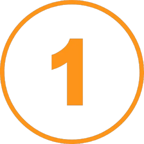 Número uno en círculo azul destacando inicio de entrenamiento