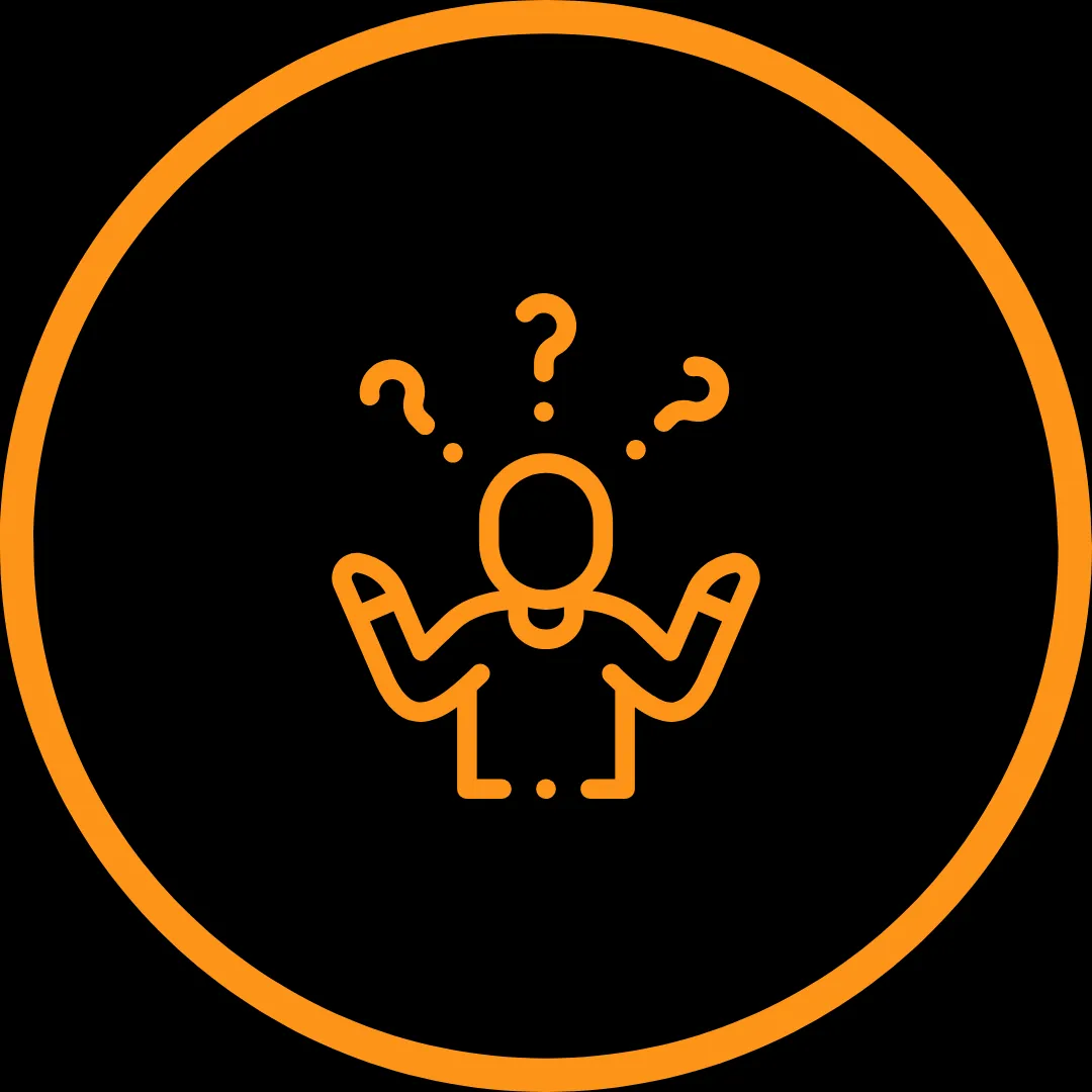 Persona confundida sobre rutinas de ejercicio fitness