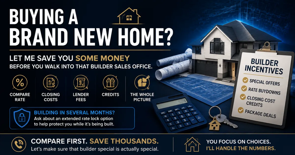 Builder Incentives Sound Great Until You Compare the Full Loan Picture and Here Is What to Check First