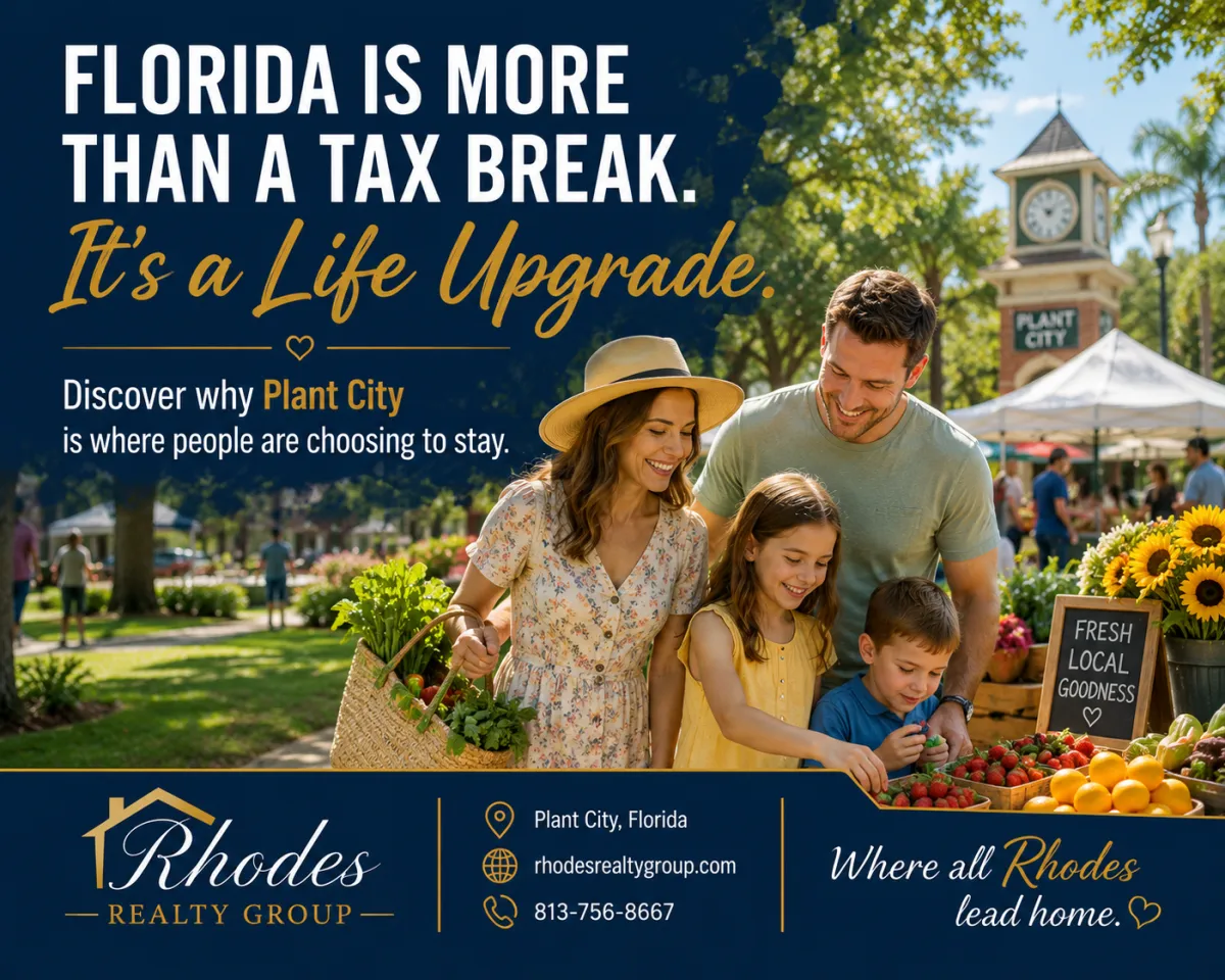 Why are people moving to Florida? What are the financial benefits of living in Florida? Is Plant City Florida a good place to relocate?
