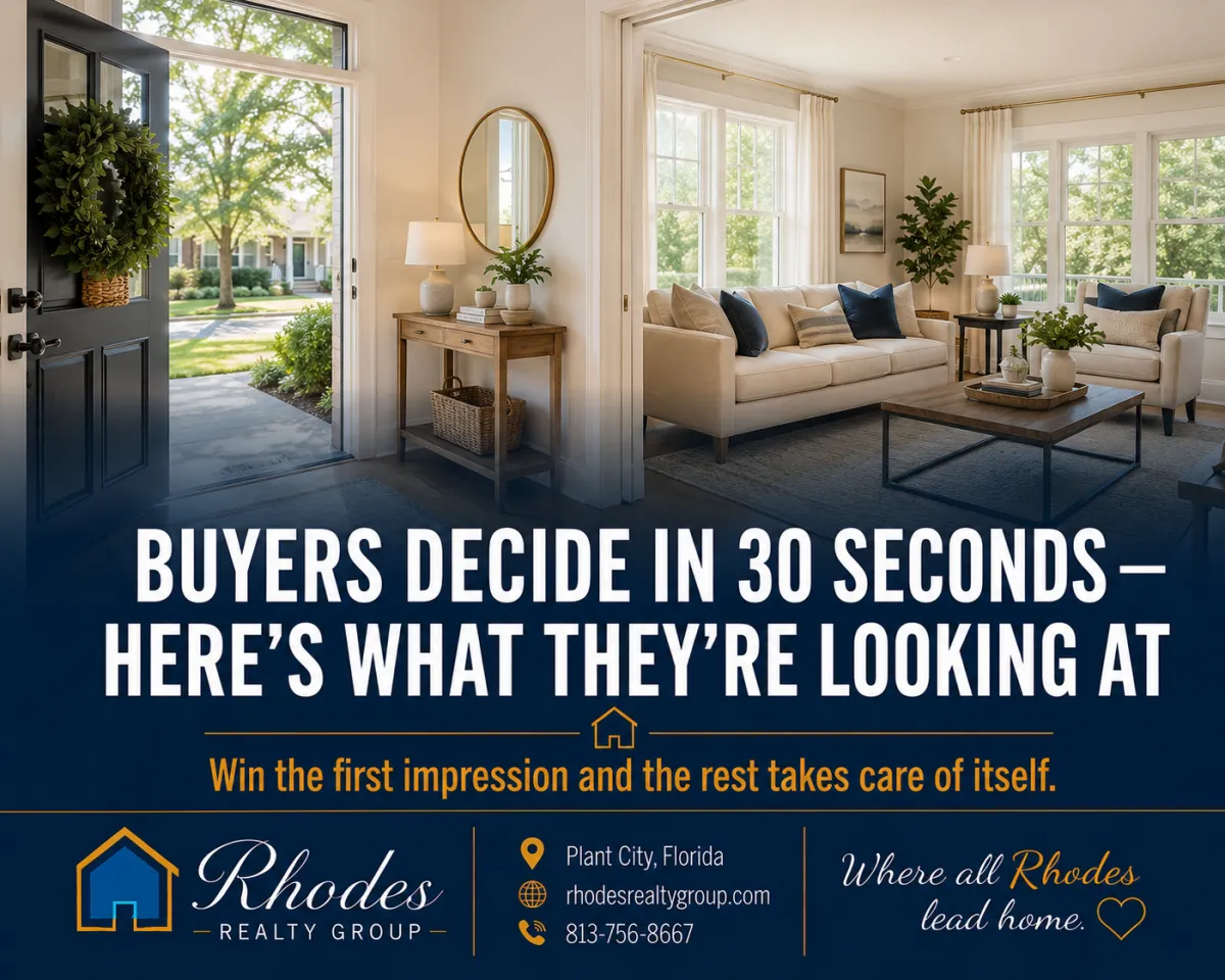 The 5 Things Buyers Notice Within the First 30 Seconds of Walking Into Your Home — Revisited