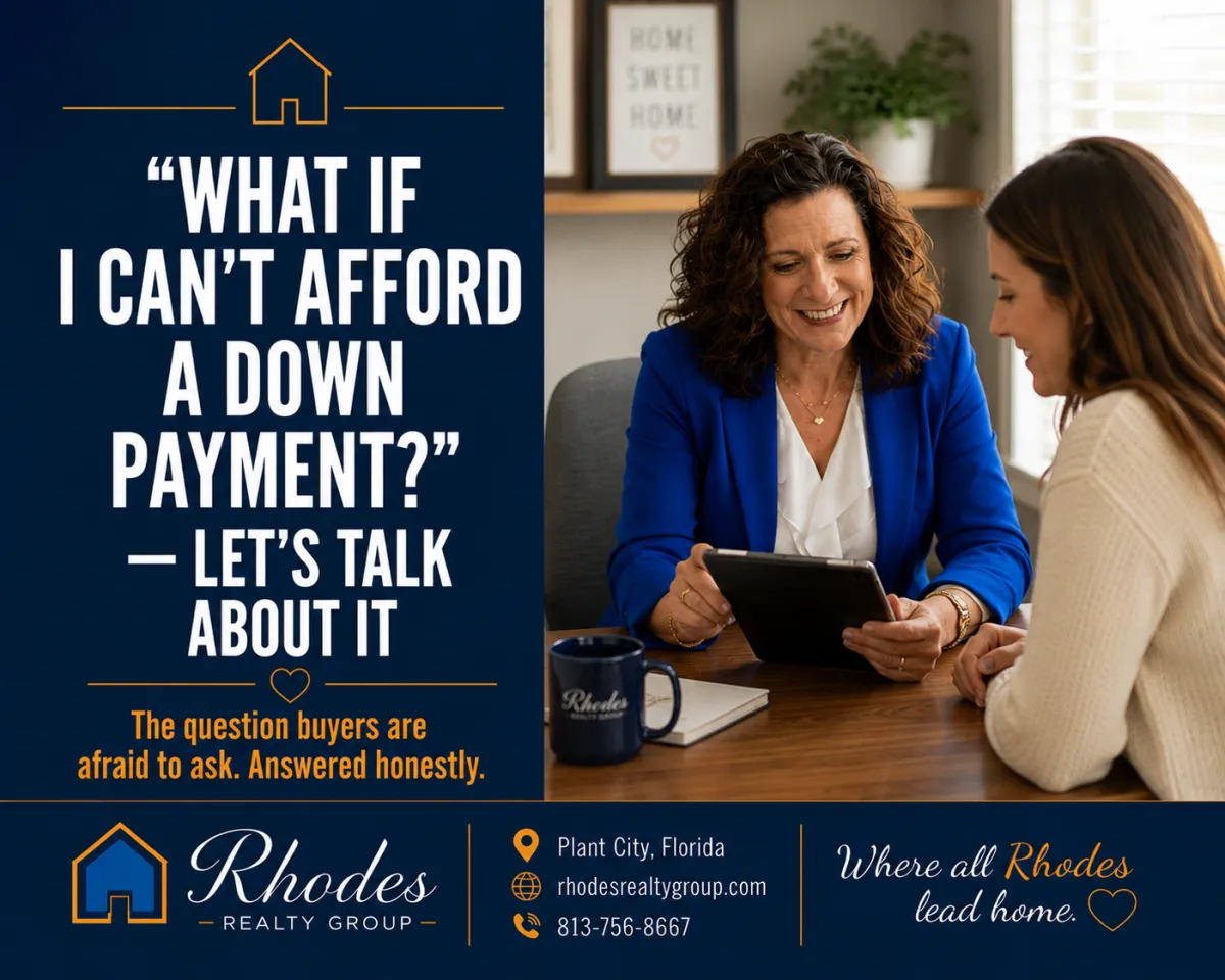 Questions Buyers Are Afraid to Ask: "What If I Can't Afford a Down Payment?"
