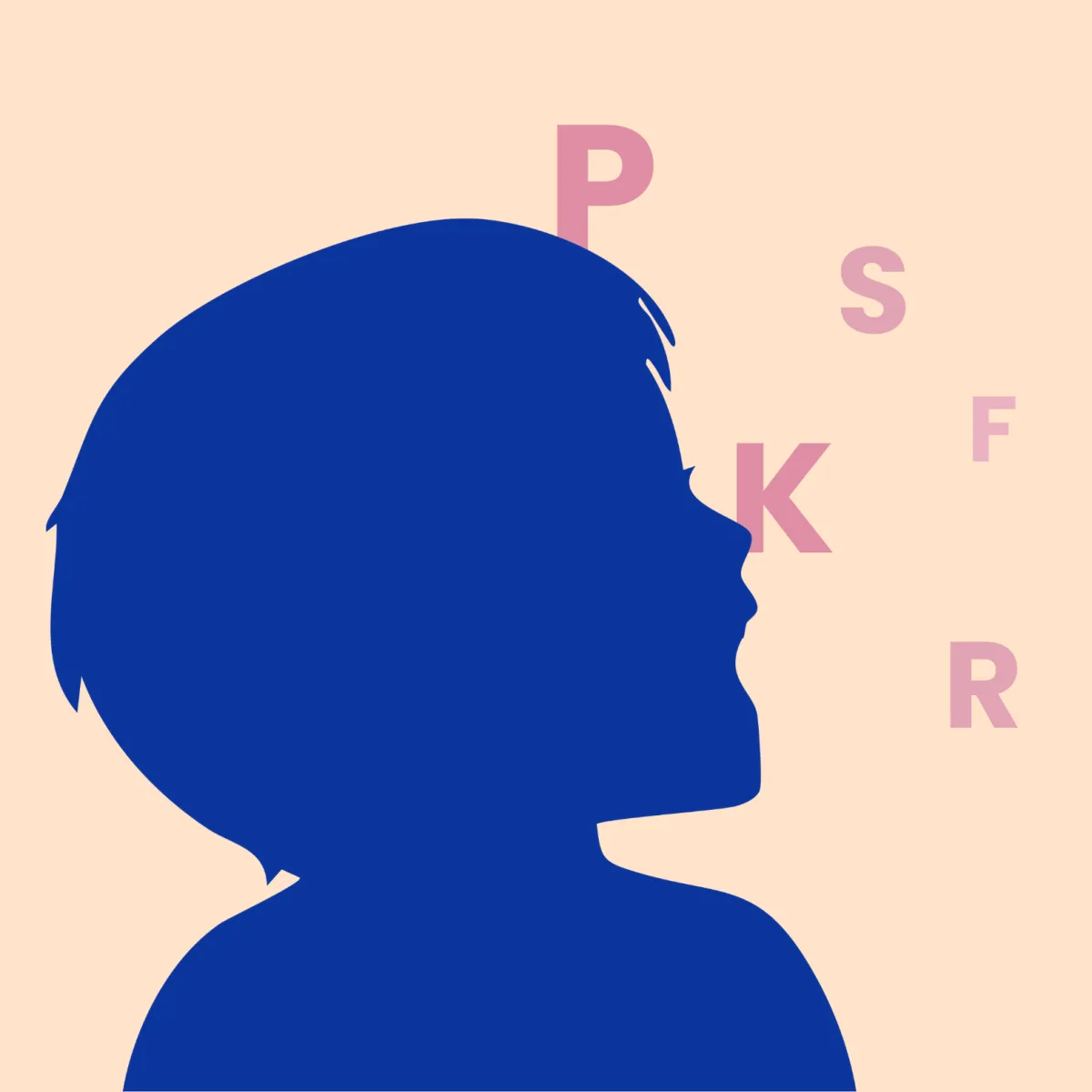 Icon: Kindersprache Therapie Wien 1050 für Sprachentwicklungsverzögerung, Aussprache und Sigmatismus. Logopädie für Kinder in Margareten.